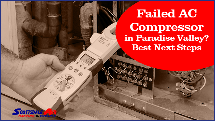 How do I know if my AC compressor has failed?