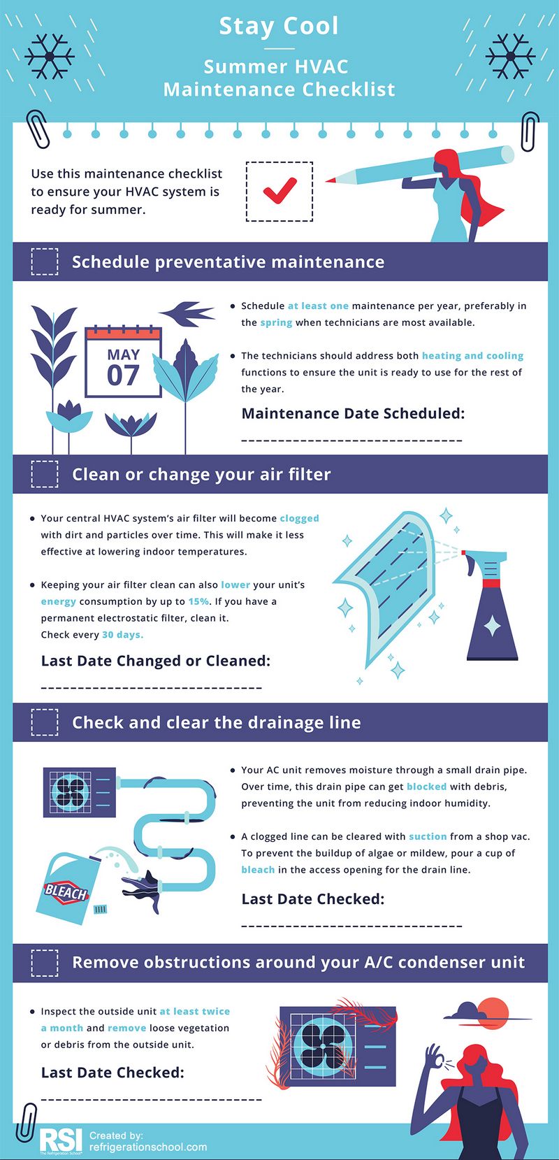 Spring Air Conditioning Checklist How to Prepare NOW for Spring and Summer